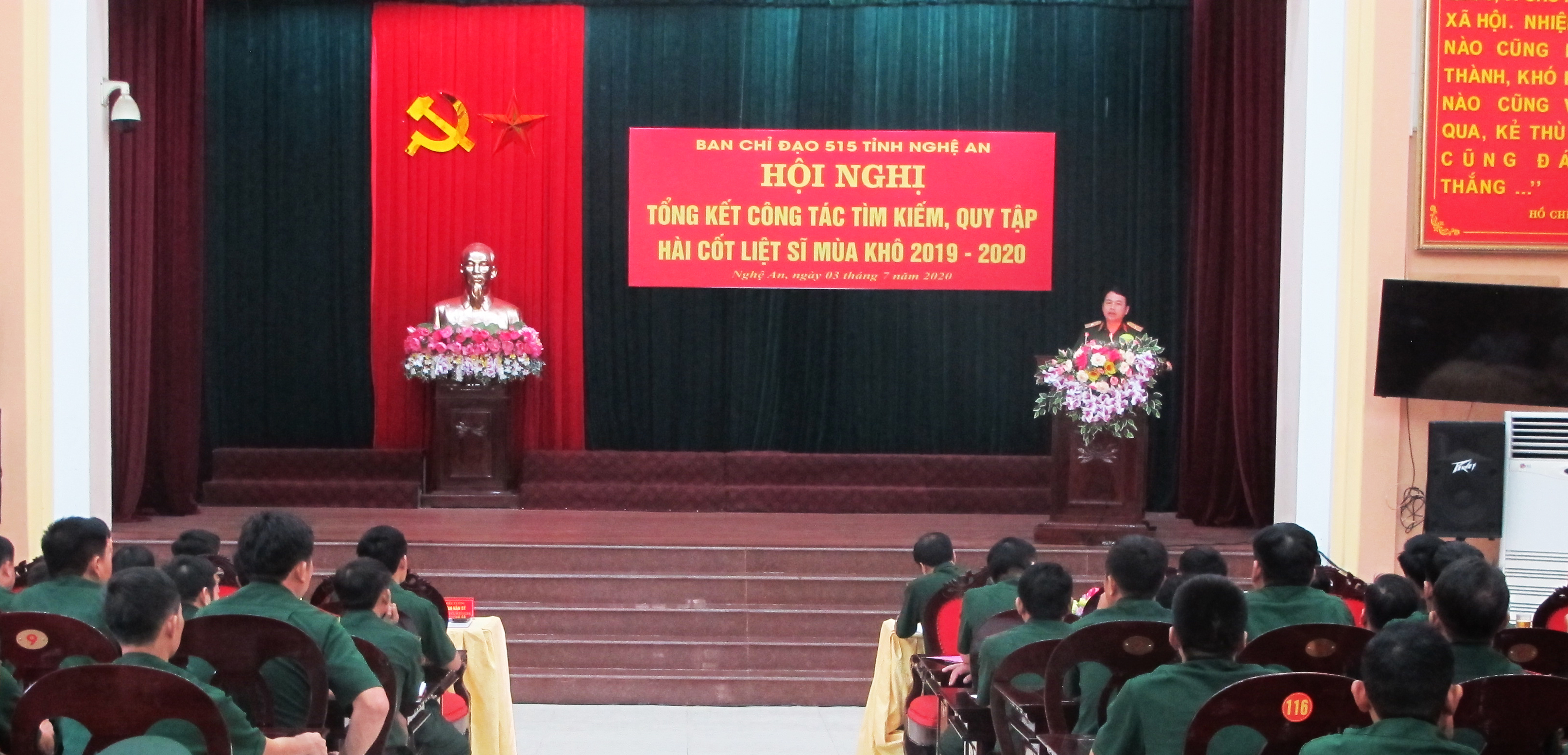 Nghệ An tổng kết công tác tìm kiếm, quy tập hài cốt liệt sĩ mùa khô năm 2019-2020